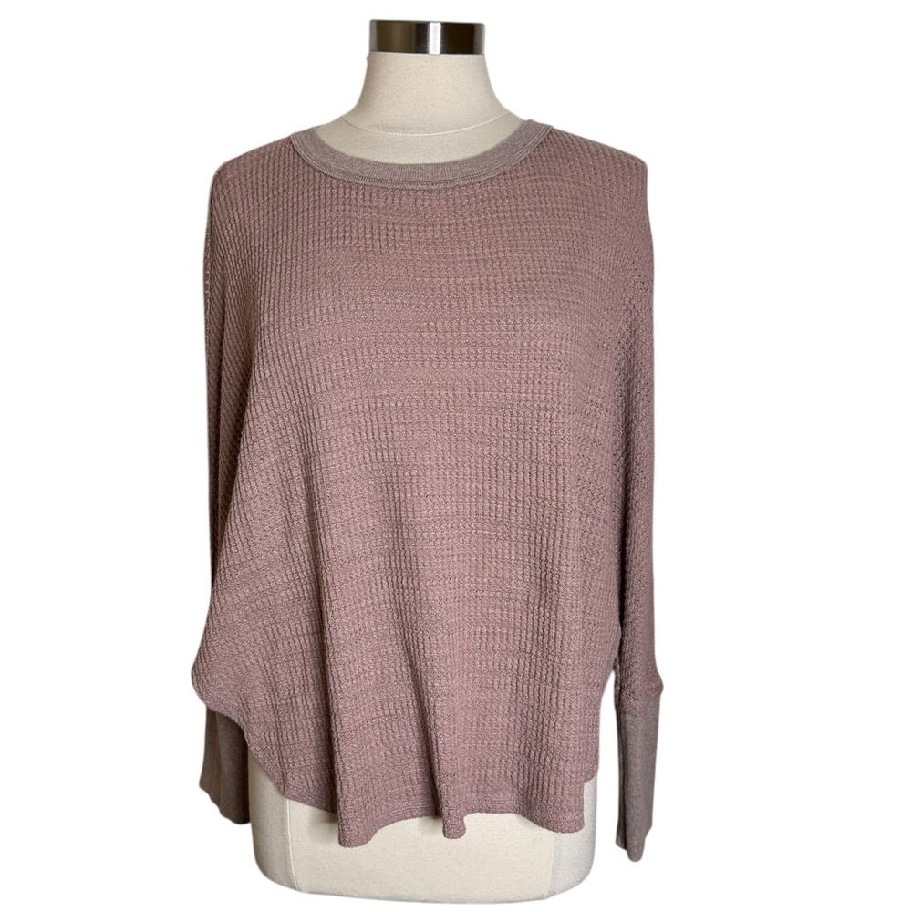Anthropologie Postmark Village Swing Long Sleeve Thermal Top Women's Small